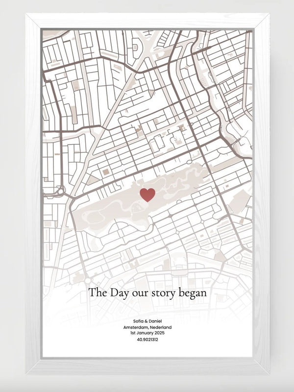 Gepersonaliseerde locatiekaart